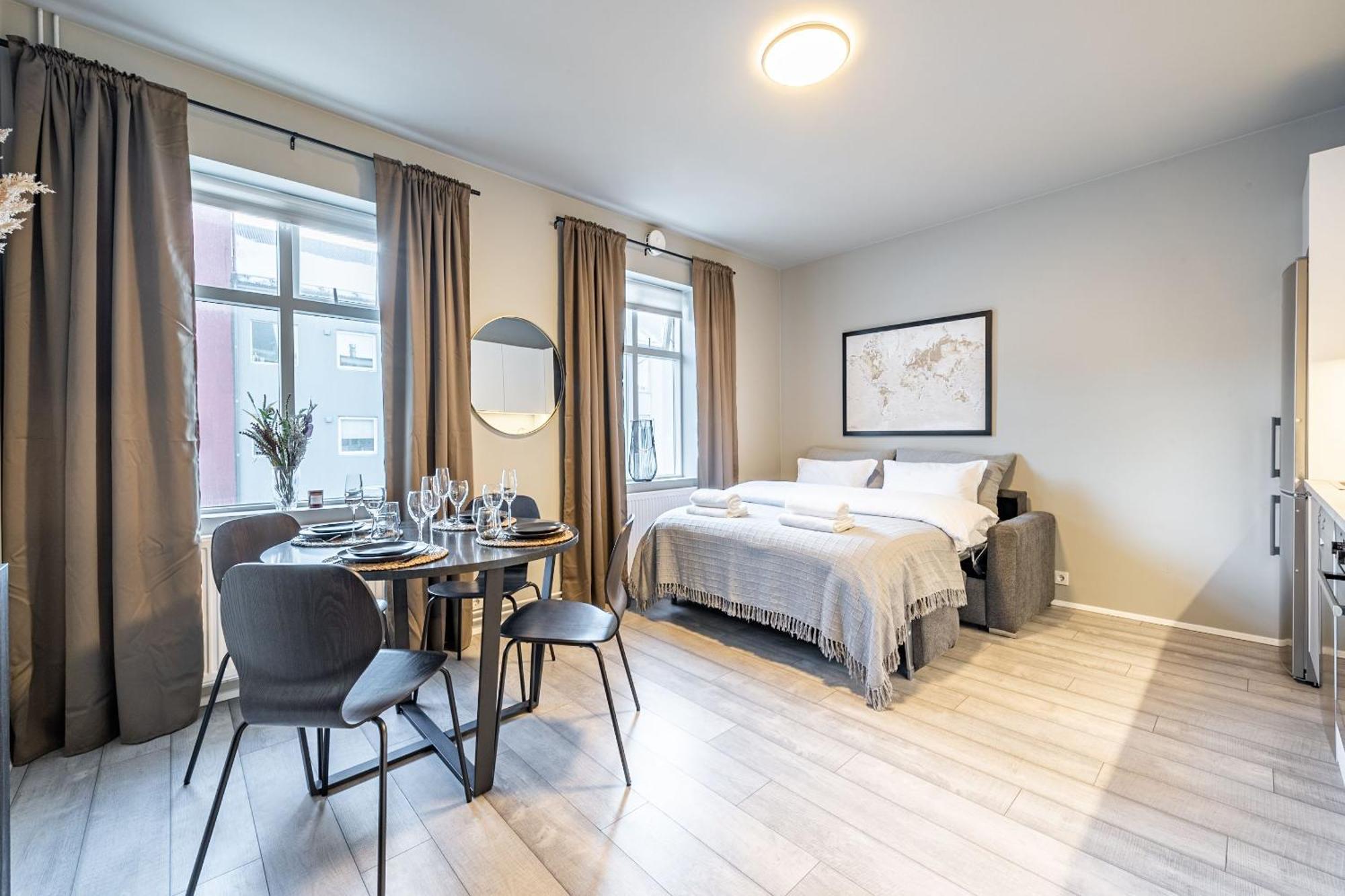 Ferienwohnung Astro Laugavegur Reykjavík Exterior foto